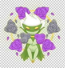 Pokemon should have floral pattern. Roserade Pokemon X And Y Floral Design Roselia Png Clipart Dagger Deviantart Fictional Character Floral Design