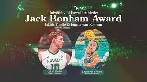 Van Rossum, Thelle Named 2023 Jack Bonham Award Winners