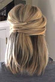Cute Half Up Half Down Hairstyles For Short Hair New Hairstyles Haircuts Hair Color Ideas Hair Styles Hair Lengths Long Hair Styles