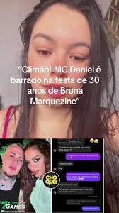 Mc Daniel Foi Barrado Na Festa De Bruna Marquezine Mentira Né