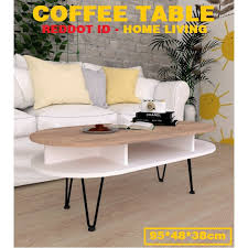 Hai para pecinta furniture di area ruang tamu sebenarnya area yang paling nampak dan paling kerap digunakan oleh keluarga maupun orang yang singgah ke rumah. Meja Tamu Harga Terbaik Furniture Perlengkapan Rumah Agustus 2021 Shopee Indonesia