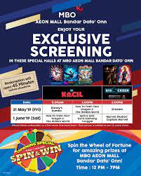 All movie ticket prices include v.a.t. Mbo Cinemas Movie Tickets Redeemable On The Facebook