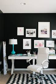 Black And White Office Table Jws Interiors Dens Libraries Offices World Market Josephine Desk Black And White Rooms Black And Home Office Design White Office Decor Home Office Decor