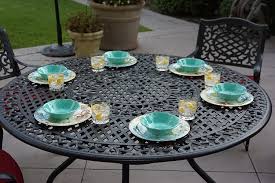 Shop online for all your home improvement needs: Ac Home Patio Cast Aluminum 7 Piece Outdoor Dining Set With Cushion Dark Brown Patio Furniture Accessories Patio Furniture Sets Vit Edu Au