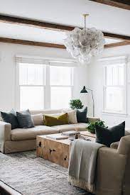 Modern round contemporary geometric area rug chocolate brown black gray beige grey sculpture design 248 (4 feet x 4 feet ) 4.6 out of 5 stars 80. Beige Sofas With Gray Glass Bubbles Chandelier Transitional Living Room