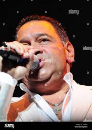 Salsa singer Tito Nieves performs at James L. Knight Center Miami, Florida 