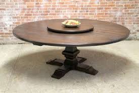 This dining room was the original home's living room. 80 Quot Large Round Table With Pedestal And Lazy Susan Farmhouse Large Round Dining Table Dining Table Round Dining Table