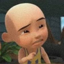 Gambar sketsa upin dan ipin. Foto Ccp Upin Ipin