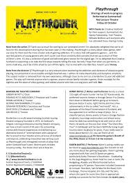 Alba chruthachail al̪ˠapə xɾuhəxal) is the development body for the arts and creative industries in scotland. In Development Borderline Theatre Company