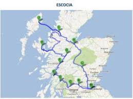 Todo depende de a quién quieras ir, cuándo y cómo quieras ir. Mapa De Escocia La Cosmopolilla