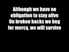 After solid response from fans and critics alike, as well as a stint on the warped tour, rise against left the fat wreck fold for dreamworks/geffen. 26 Best Rise Against Lyrics Ideas Rise Against Lyrics Rise Against Lyrics