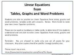 More images for how to find the slope of a linear function table » Slope Tables And Graphs Worksheets Teaching Resources Tpt