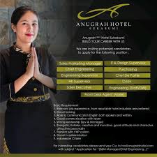 Nov 27, 2019 · supervisor adalah jabatan dalam struktur perusahaan yang memiliki kuasa dan otoritas untuk mengeluarkan perintah kepada rekan kerja bawahannya di bawah arahan jabatan atasannya. Anugrah Hotel Sukabumi Hhrma Hotel Job Vacancy Indonesia