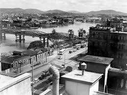 Brisbane River And Bridges View From Executive Building Brisbane August 1956 Brisbane River Brisbane Somerset Dam