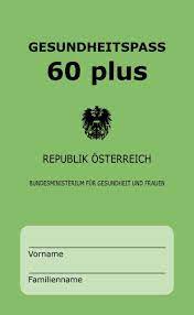 The nsdap health pass card, dated 1938, has a eagle stamp and and has the inscription gesundheitspass des hauptamtes für volksgesundheit der nsdap. Gesundheitspass 60 Plus Theres Rathmanner