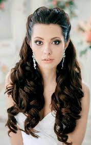 Lovely Hairstyle Long Hair Styles Hair Styles Wedding Hair Inspiration