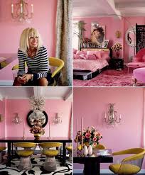 Betsey Johnson S Home I Love This Woman Pink Room Pink Interior Pink Houses
