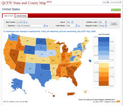 Introducing The Qcew State And County Map Application