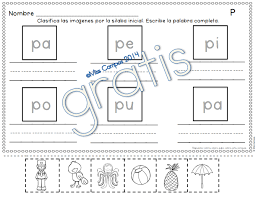S To The I To The M To The P Silabas Con M P S L Gratis Bilingual Classroom Spanish Reading Phonics Kindergarten