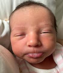 I know many of you have been eagerly waiting for this announcement… our  baby is here! 💗🌸💗🌸 We're so excited to introduce our beautiful baby  girl, Melina Moore, born