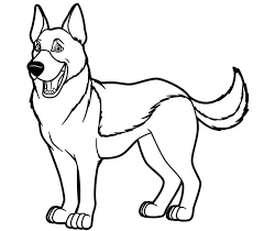 German shepherd coloring pages to download and print for free. German Shepherd Coloring Pages Free Printable Coloring Pages For Kids