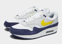 Nike Air Max 1 White Tour Yellow Blue Special Nike Air Max Blauw Geel Air Max 1
