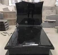 Angola Black Granite Gravestone Tombstone Monument from China -  StoneContact.com