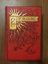 The Poems Drama Of Lord Byron Decorative Victorian Edition Antique 1880s Antique Books Vintage Book Covers Creative Book Covers