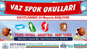 T C Adiyaman Belediyesi Resmi Web Sitesi Yaz Spor Okullarina Kayitlar Basladi