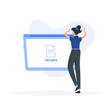 No Data By Freepik Stories Svg Png Illustration Data Connection Server Connectivity Error Failure Fault Illustration Flat Illustration Aesthetic Art