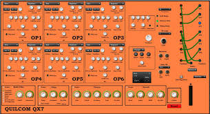 The Quilcom Qx7 Synthesiser Was Inspired By The Amazingly Successful Yamaha Dx7 Http Vstplanet Com Instruments Vst Syn Music Software Instruments Synthesizer