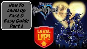 Kingdom Hearts Hd 1 5 Remix How To Level Up Fast Easy Guide Part 1 Kh1 Final Mix