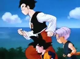 The tree of might after a forest burned down, gohan and krillin use the dragon balls to restore the forest so that the animals could go back to Dragon Ball Z Ending 2 Japanese On Make A Gif