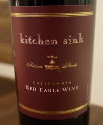 tasting notes: kitchen sink red table