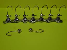 Nekid Crappie Jig Heads Raw 10 Per Package Nekidtackle Llc