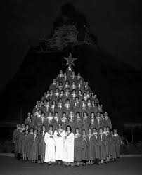 Today In Disney History First Candlelight Ceremony And Processional Held At Disneyland Park 1958 Disneyland Christmas Disneyland Disneyland Park