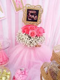 Ultrasound Centerpiece For Baby Shower Ballerina Tulle Tutu Baby Shower Baby Shower Princess Baby Shower Centerpieces