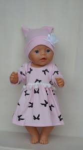 Kostenlose schnittmuster für puppenkleidung #1. Outfit For Baby Born Sister Baby Annabell Or Other Doll Till 43cm 17inch Puppen Kleidung Nahen Babypuppe Kleidung Baby Born Kleidung