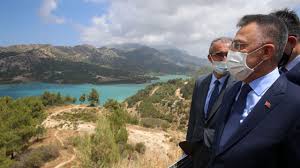 Cumhurbaşkanı recep tayyip erdoğan, kktc sulama. Fuat Oktay Kktc Sulamalari Iletim Tuneli Nde Inceleme Yapti Son Dakika Haberleri