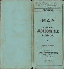 Map of Jacksonville, Florida, and vicinity.: Geographicus Rare Antique Maps