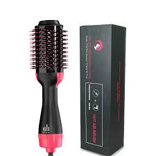 This hair straightener gets two gold stars. Buy Online Lisapro Dropshipping 2 In 1 One Step Hair Dryer Hot Air Brush Hair Straightener Comb Curling Brush Hair Styling Tools Alitools