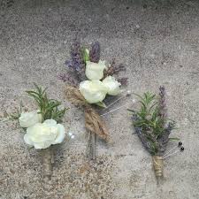 Sign up for special offers! Rustic Herb Boutonnieres With Lavender Rosemary Ivory Spray Roses And Twine Wrap Flowers By Tami Chattanooga Ivory Spray Roses Wedding Flowers Chuppah Decor