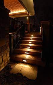 Deck And Covered Porch Outdoor Stairs Outdoor Stair Lighting Stairs