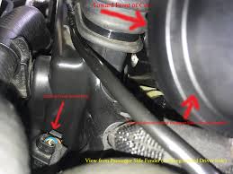 The exact location of the coolant temperature sensor is dependent upon the year of the engine. Coolant Temp Sensor Location 2008 Cayenne Gts Rennlist Porsche Discussion Forums