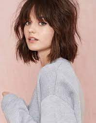 Blunt Und Breezy Bangs Bedhead Look Coupe De Cheveux Cheveux Coiffure