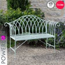 Fully welded, powder coated wrought iron frames provide both strength and longevity and are finished with an exclusive 5 step finish to ensure color fastness and durability. China 2 Seater Antique White Wroght Iron Garden Bench China Garden Benches Cheap Cast Iron Garden Bench