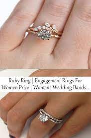 Ruby Ring Engagement Rings For Women Price Womens Wedding Bands Without Diamonds In 2021 Womens Wedding Bands Ruby Engagement Ring Womens Engagement Rings