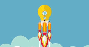 Rocket Start Gif Animated Gift Motion Design Zone Animation