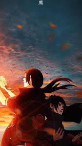Itachi aesthetic wallpaper please don t repost naruto. Itachi And Sasuke Aesthetic Sky Sasuke Uchiha Sunrise Uchiha Clouds Birds Hd Mobile Wallpaper Peakpx