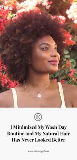 Wash day, wash day, wash day. I Minimized My Hair Routine For My Best Natural Hair Ever The Everygirl